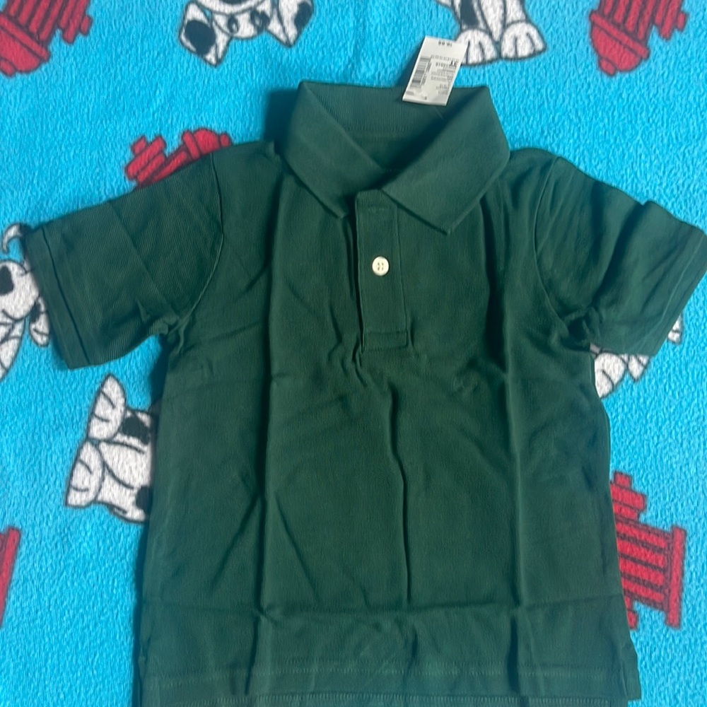 Toddler collard shirt